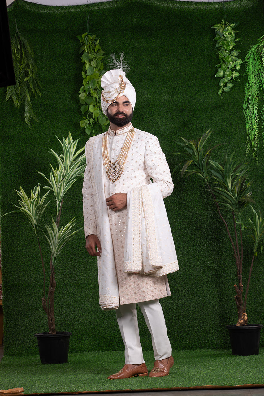 OMBRE SHERWANI SET