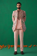 ANKIT CHOPRA IN FOUNTAIN PINK JODHPURI SET