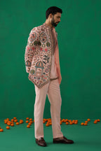 ANKIT CHOPRA IN FOUNTAIN PINK JODHPURI SET