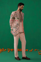 ANKIT CHOPRA IN FOUNTAIN PINK JODHPURI SET