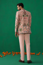 ANKIT CHOPRA IN FOUNTAIN PINK JODHPURI SET