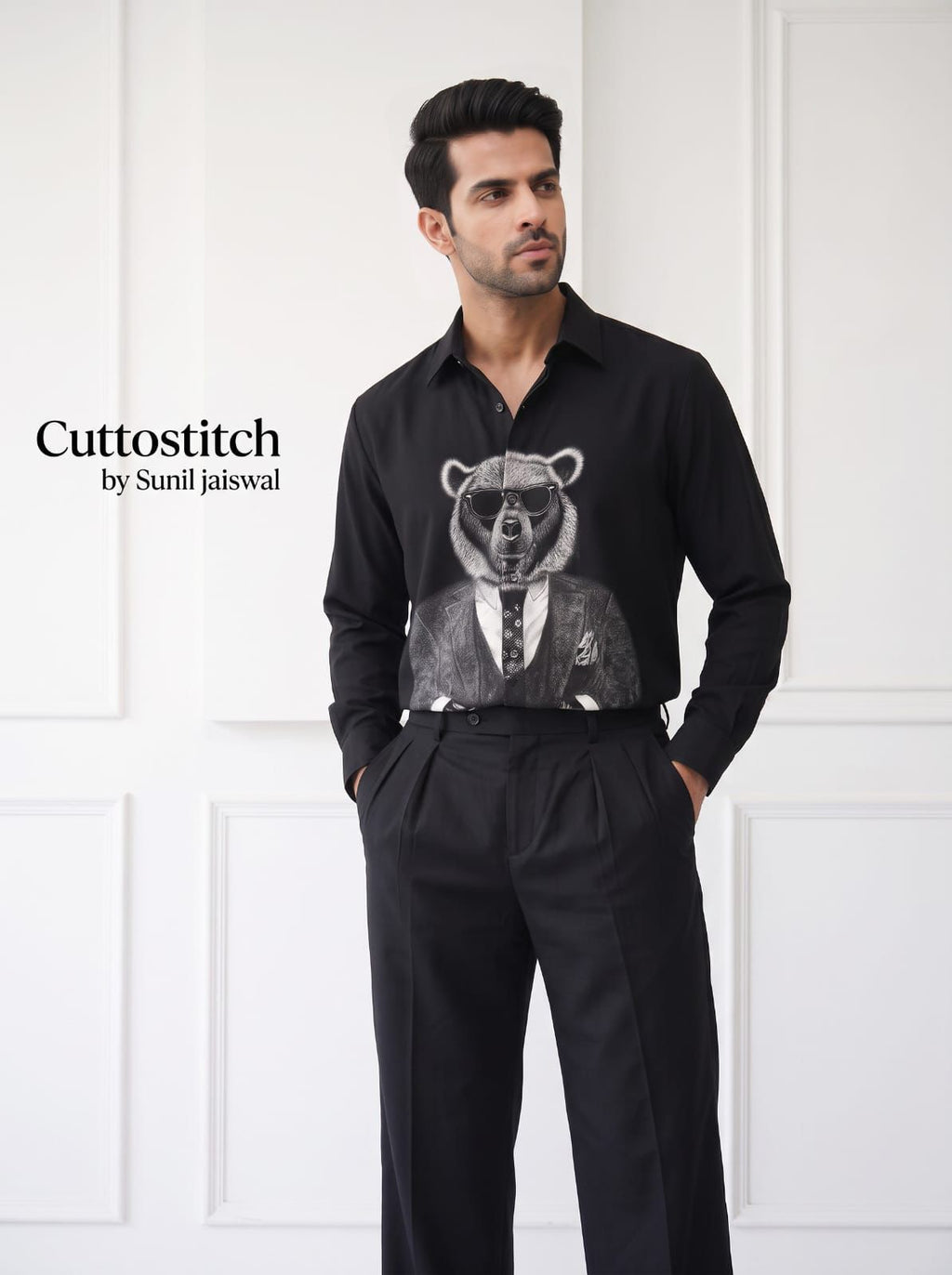The Boss Bear Art-Shirt