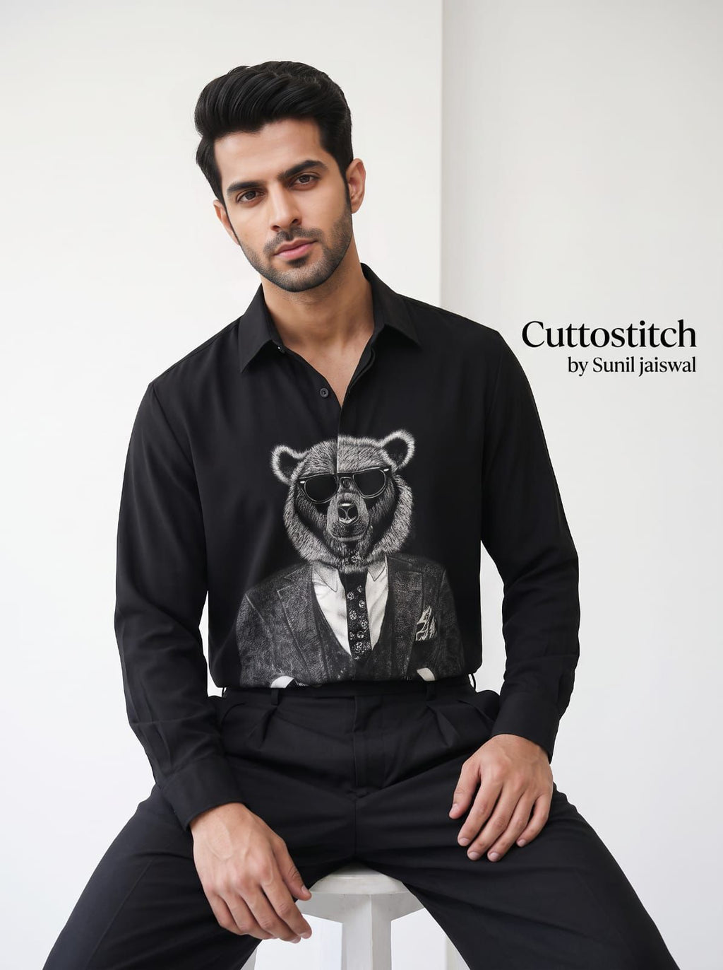 The Boss Bear Art-Shirt