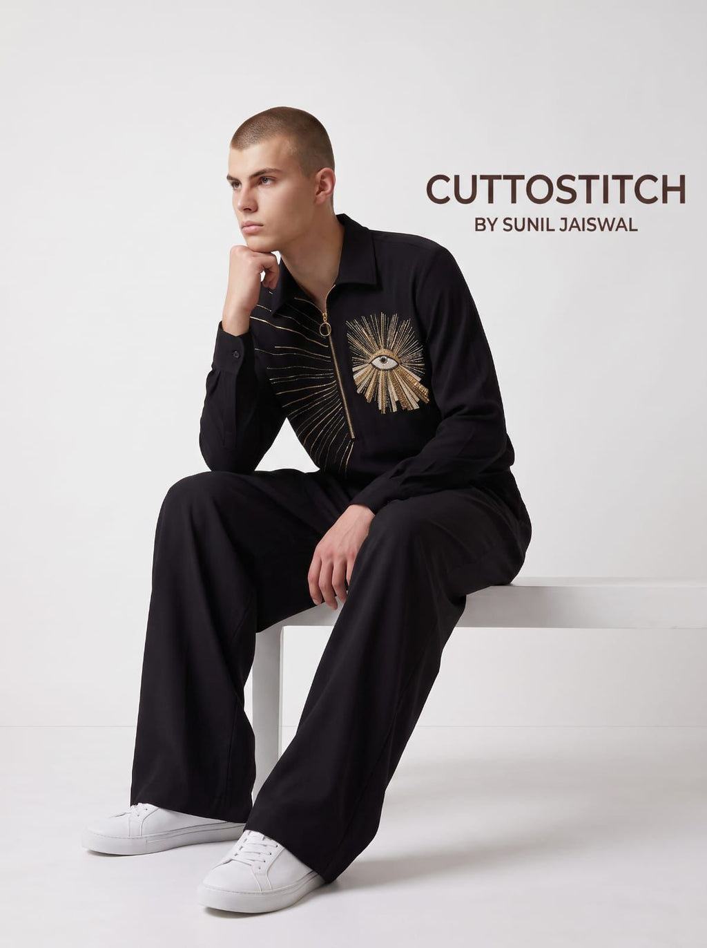 The Divine Gaze Zip-Shirt