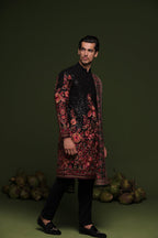 Lakshay Gaur in Madhav Multi Kurta set with trouser and Dupatta